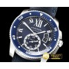 까르띠에 Calibre de Cartier Diver SS/NY/RU Blue JF Asia 2824 -CAR0418A