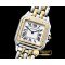 까르띠에 Panthere Secrete De Ladies SS/YG White KOR Swiss Qtz -CAR0434B