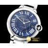 까르띠에 Balon Bleu 42mm SS/SS Blue V6F V4 Asia 2824 Mod -CAR0442