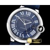 까르띠에 Balon Bleu 42mm SS/LE Blue V6F V4 Asia 2824 Mod -CAR0444