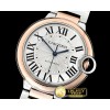 까르띠에 Balon Bleu Midsize 36mm RG/SS Wht V6F Jap NH55 Mod -CAR0447B