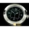까르띠에 Seatimer Style SS Black Alarm Clock with Boxset -CARACC004B