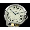 까르띠에 Ballon Style SS Alarm Clock with Boxset -CARACC005