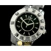 크리스찬디올 Dior VIII Cer/Cer/Diam Black Jap Quartz -CD014