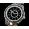 크리스찬디올 Dior VIII Full Size Cer/Cer/Blk Ruby Black Jap Quartz -CD018C