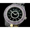 크리스찬디올 Dior VIII Full Size Cer/Cer/Pur Ruby Black Jap Quartz -CD018F