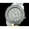 크리스찬디올 Dior VIII Mid Size Cer/Cer/Wht Diam White Jap Quartz -CD019A