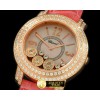쇼파드 Happy Sports Ladies RG/LE MOP Pink Swiss Qtz -CH101E