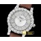 쇼파드 L'Heure Du Diamant Round SS/LE (Brown) Diam MY9015 -CH139A