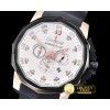 코럼 Admirals Cup Chronograph PVD/RG/RU White Qtz -COR040A