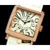 프랭크뮬러 Men Master Square RG/LE Wht/Diam Jap Quartz -FM097B