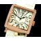 프랭크뮬러 Men Master Square RG/LE Wht/Diam Jap Quartz -FM097B