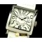 프랭크뮬러 Men Master Square SS/LE Wht Jap Quartz -FM097D