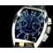 프랭크뮬러 Casablanca Chrono SS/LE Blue Jap OS20 Qtz Chrono -FM121C
