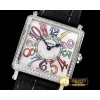 프랭크뮬러 Master Sq 6002 Midsize SS/LE White Crazy GFSwiss Qtz -FM134