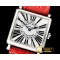 프랭크뮬러 Master Sq 6002 Midsize SS/LE Red White GFSwiss Qtz -FM142B