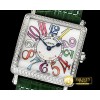 프랭크뮬러 Master Sq 6002 Midsize SS/LE Grn Crazy GFSwiss Qtz -FM142G