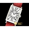 프랭크뮬러 Long Island Ladies 952QZ SS/LE (Red) Wht GF Swiss Qtz -FM143C
