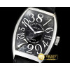 프랭크뮬러 Crazy Hours Curvex Mens SS/LE Black Asia 21J Mod -FM149A