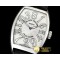 프랭크뮬러 Crazy Hours Curvex Mens SS/LE White Asia 21J Mod -FM149B