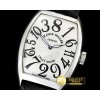 프랭크뮬러 Crazy Hours Curvex Mens SS/LE White/Black Asia 21J Mod -FM149D