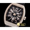 프랭크뮬러 Vanguard Mens V45 Diams RG/LE/RU Black Diam ABF A2824 -FM153B