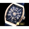 프랭크뮬러 Vanguard Mens V45 RG/LE/RU Blue ABF A2824 -FM155A