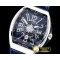 프랭크뮬러 Vanguard Mens V45 SS/LE/RU Blue Diams ABF A2824 -FM156A