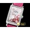 프랭크뮬러 Long Island Peony DIAM/SS/LE (Red) Pink MOP Swiss Qtz -FM157A