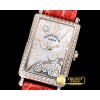 프랭크뮬러 Long Island Peony DIAM/SS/LE (Red) White MOP Swiss Qtz -FM157D