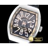 프랭크뮬러 Vanguard Mens V45 SS/LE/RU Silv Grey Lume ABF Asia 2824 -FM159B