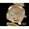 글라슈테 Pavonina Ladies RG/ST Lime Green Swiss Quartz -GLA0017A