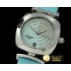 글라슈테 Pavonina Ladies SS/ST Lilac Blue Swiss Quartz -GLA0018B