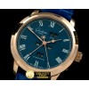 글라슈테 Senator Perpetual Calendar RG/LE Blue Asian 2813 -GLA0021D