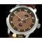 글라슈테 Panomatic Perpetual Calendar SS/LE Brown Asian 2813 -GLA0023C