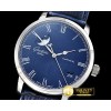 글라슈테 Excellence Panorama Date Moonphase SS/LE Blue GF A2824 -GLA0038B