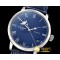 글라슈테 Excellence Panorama Date Moonphase SS/LE Blue GF A2824 -GLA0038B