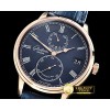 글라슈테 Senator Chronometer Power Reserve RG/LE Blue Asia HW -GLA0040B