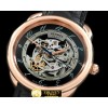 에르메스 Arceau Skeleton RG/LE Black Asian 2824 -H017A