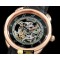 에르메스 Arceau Skeleton RG/LE Black Asian 2824 -H017A