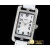 에르메스 Cape Cod Ladies SS/LE MOP White Swiss Quartz -H018C
