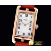 에르메스 Cape Cod Ladies RG/LE MOP White Swiss Quartz -H019B