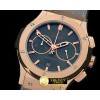 위블로 Classic Fusion Chrono RG/LE Grey A7750 Sec@3 -HUB0211
