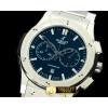 위블로 Classic Fusion Chrono SS/SS Black Jap Quartz -HUB0220D