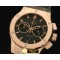 위블로 Classic Fusion Chrono V2 RG/LE Grey/Blk A7750 Sec@3 -HUB0243B