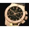 위블로 Classic Fusion Chrono V2 RG/LE Blk A7750 Sec@3 -HUB0243C