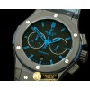 위블로 Classic Fusion Chrono V2 PVD/LE All Blk/Blue A7750 -HUB0245C