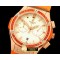 위블로 Ladies Classic Fusion Chrono RG/RU Wht/Org Jap Qtz -HUB0248C