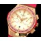 위블로 Ladies Classic Fusion Chrono RG/RU Wht/Pink Jap Qtz -HUB0248E