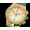 위블로 Ladies Classic Fusion Chrono RG/RU Wht/Green Jap Qtz -HUB0248H